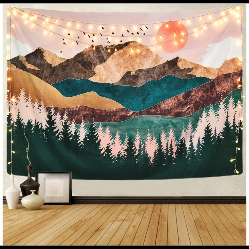 Urban Outfitters Mountain ⛰ Tapestry - Picture 2 of 2